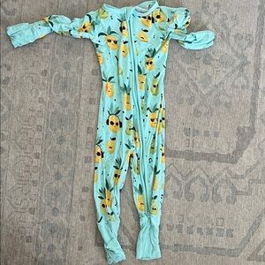 Little Sleepies Pineapple Print Kids Footie